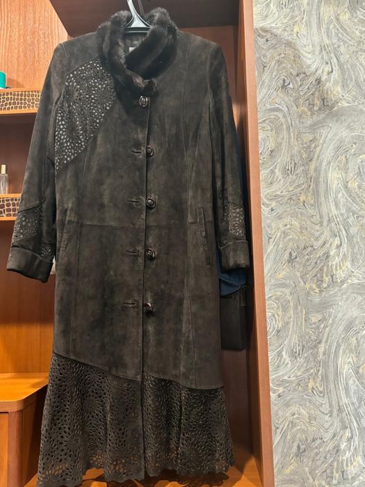 Демисезонная дубленка натуралка