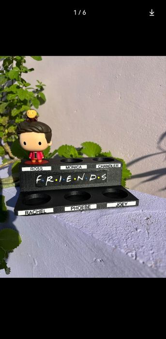 Friends McDonald's suport figurine