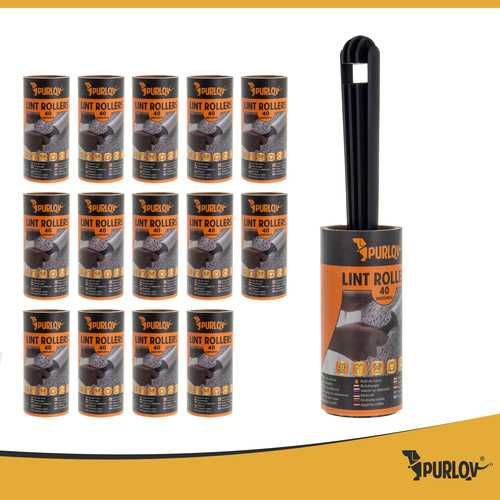 Set 15 role scame Purlov cu mâner inclus, 40 foi/rolă, haine/păr