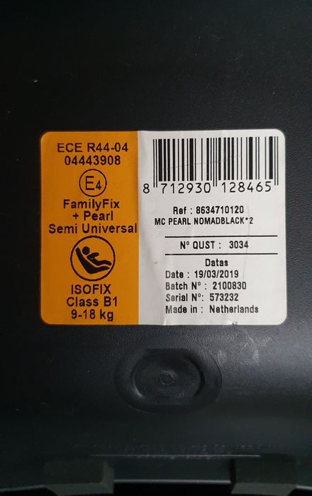 Scoică Maxi Cosi pearl