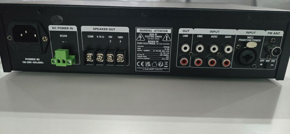 Усилвател BST APM1060 60 W, с USB, SD, BLUETOOTH, FM