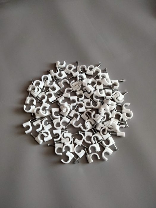 Держатели (скоба) для кабеля. 8 мм