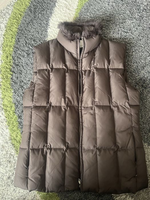 Дамски елек с пух