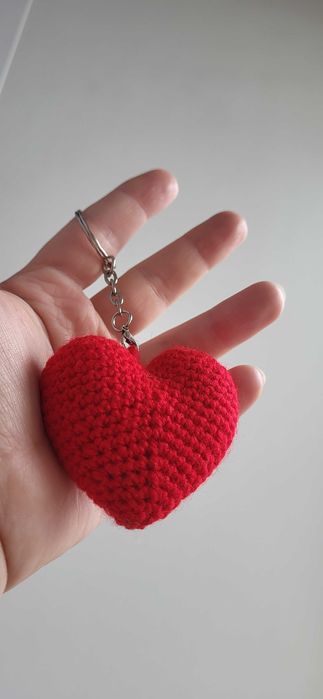 Брелок "Сердце" ручной работы