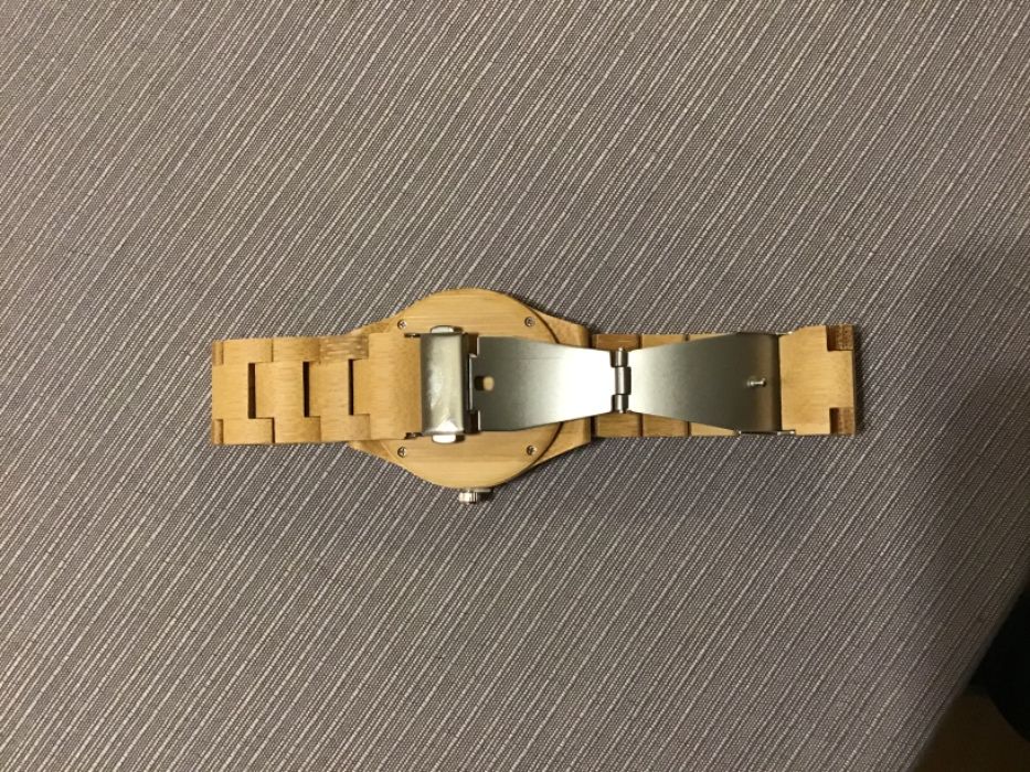 Дървен ръчен часовник! НОВ!