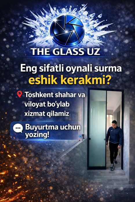 Surmali oynali eshiklar / Раздвижные перегородки, душевые кабины