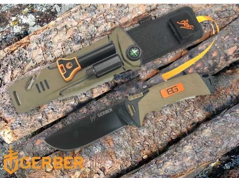 Cuțit supraviețuire multifuncțional Gerber Bear Grylls Pro Fixed Blade