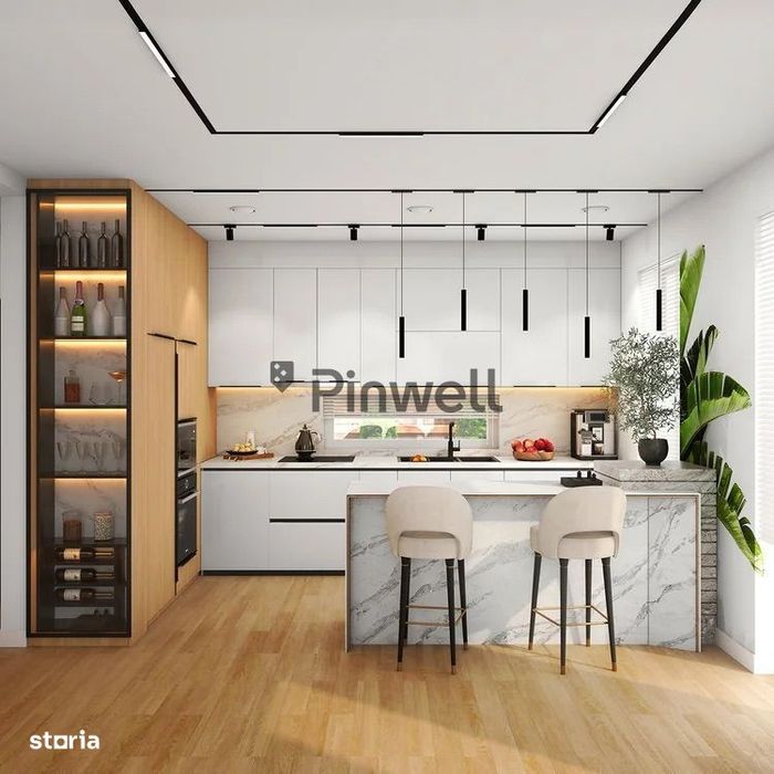 Casă premium P+M într-un ansamblu exclusivist din Tunari | 5 camere |