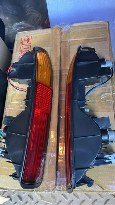 Фонари в задний бампер Pajero Montero