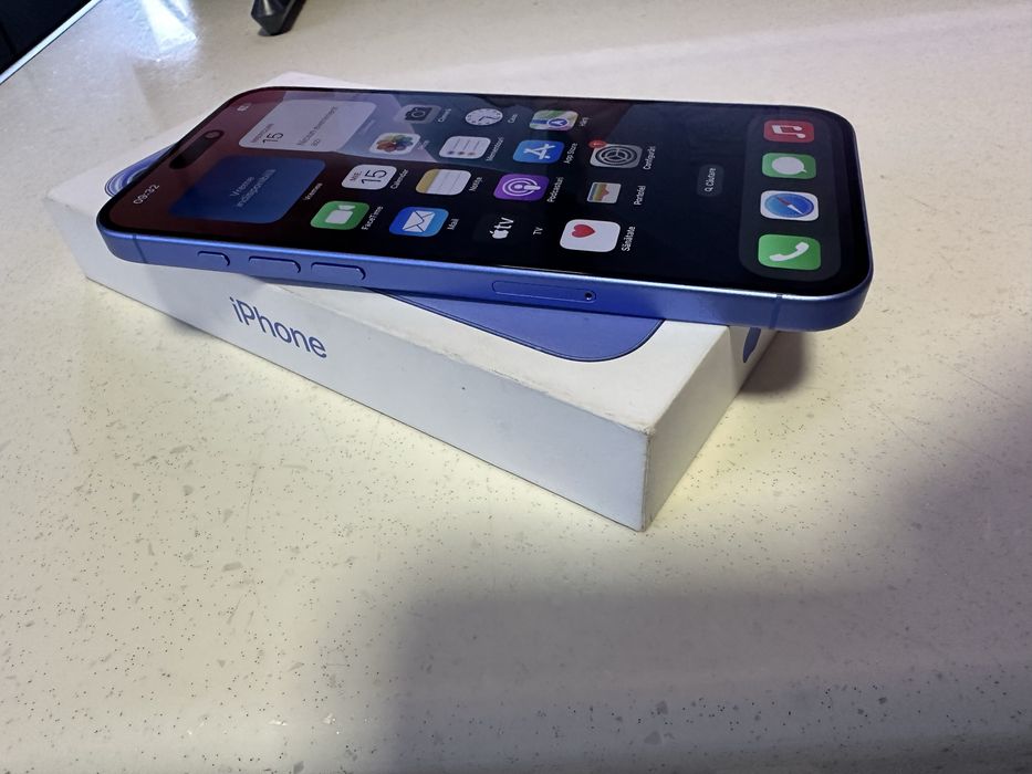 Iphone 16 plus 128 gb bat 100 % totul original