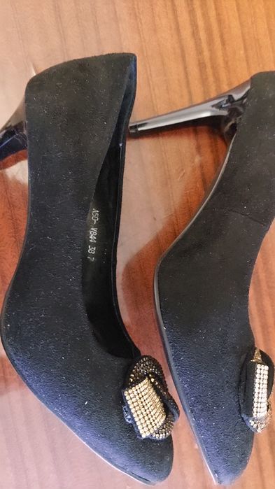 Туфли замша на 37 размет