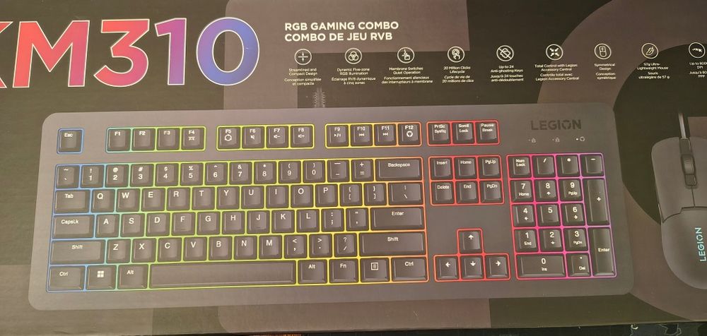 LENOVO Legion KM310  / Hyperx Clutch