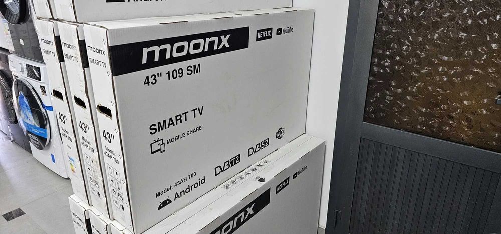 Телевизор MoonX 32",43", 50", 55" Full HD/4K UHD, Smart TV Рассрочка