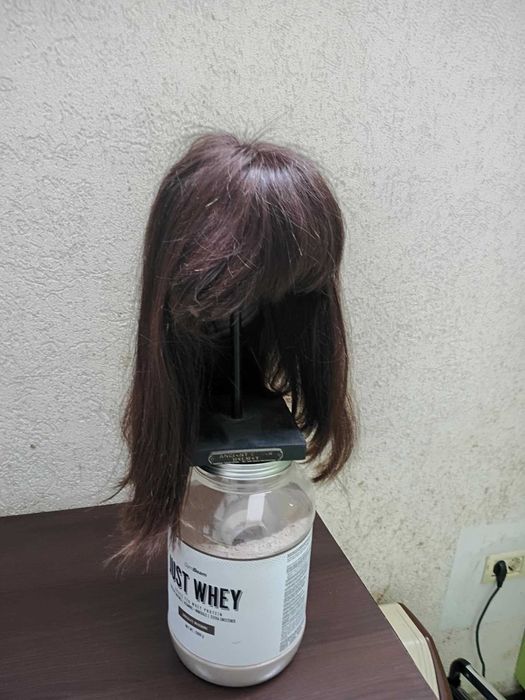 Peruca par natural saten inchis Belher