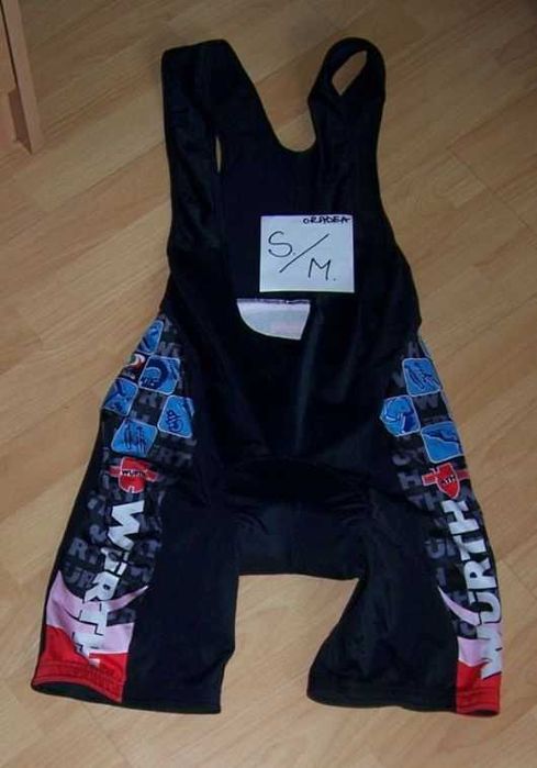 Pantaloni ciclism cu bretele mar.S-M si M/L