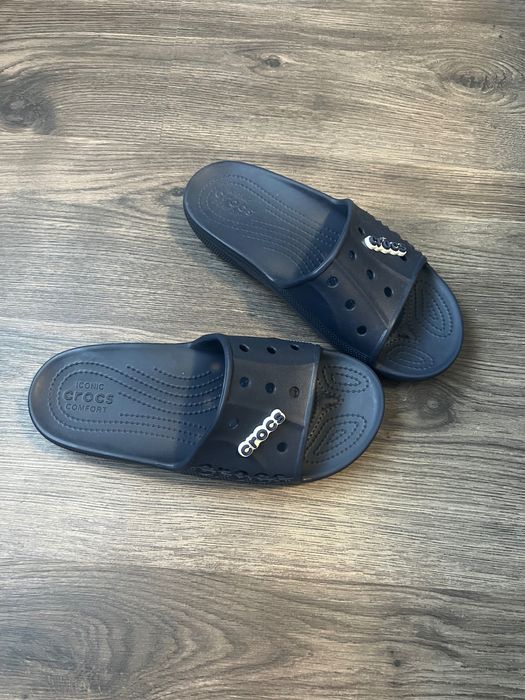 Papuci Crocs albastri
