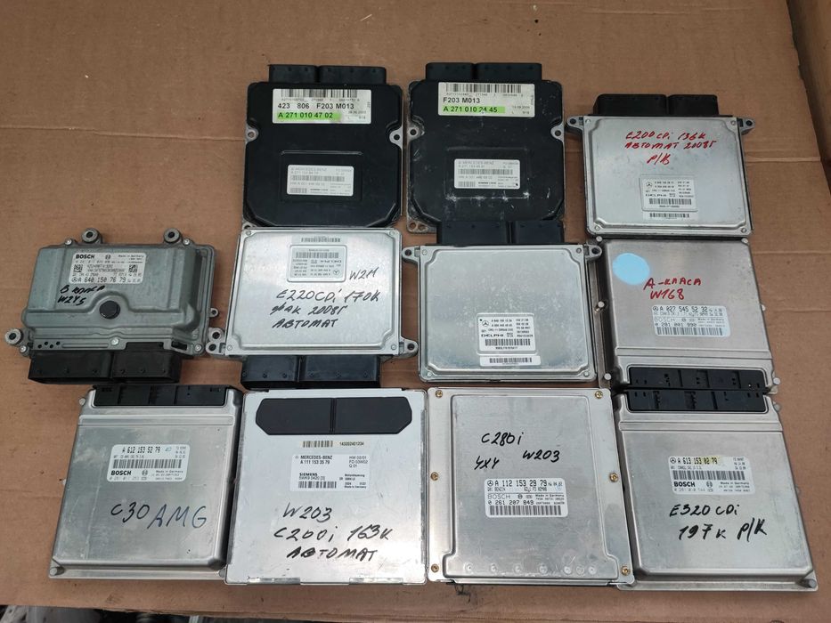Компютър - компютри за двигател от Мерцедес