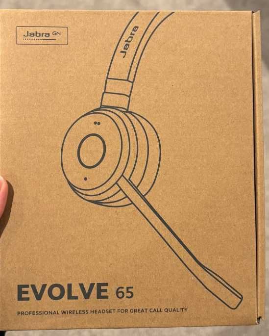 Căști Wireless Jabra Evolve 65 Professional – NOI, primite cadou.