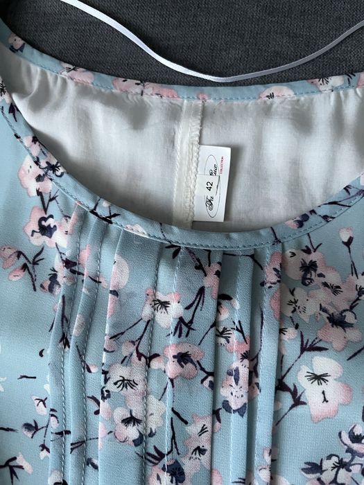 Rochie vaporiasa de vara culoare bleu