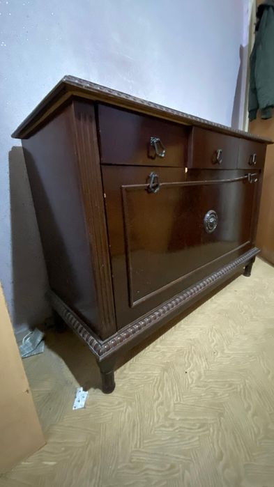 Comoda vintage  lemn natural stejar