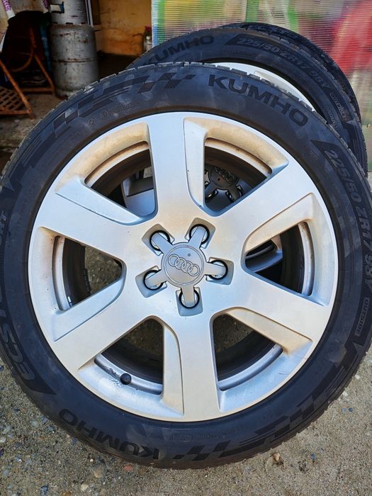 Jante audi+anvelope  225/50/17kumho