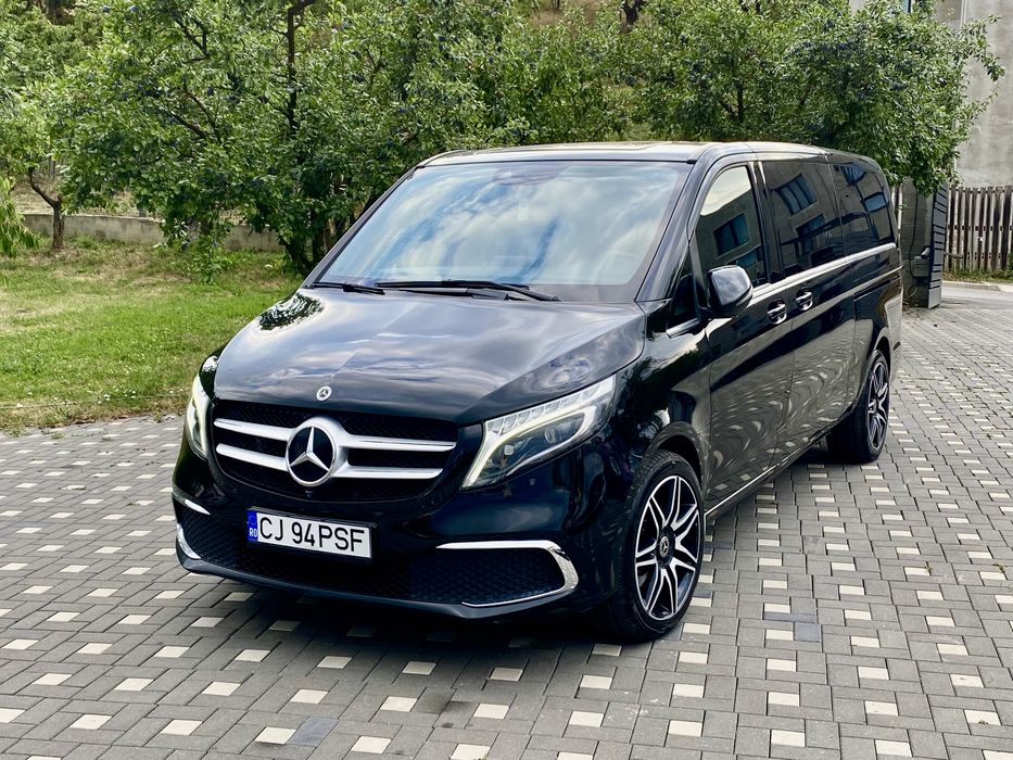 Mercedes V-250d 4M Extra Long XXL 7+1 locuri 2.0 cdi 194 cp Euro 6 adblue 9G-Tronik 2020 Facelift