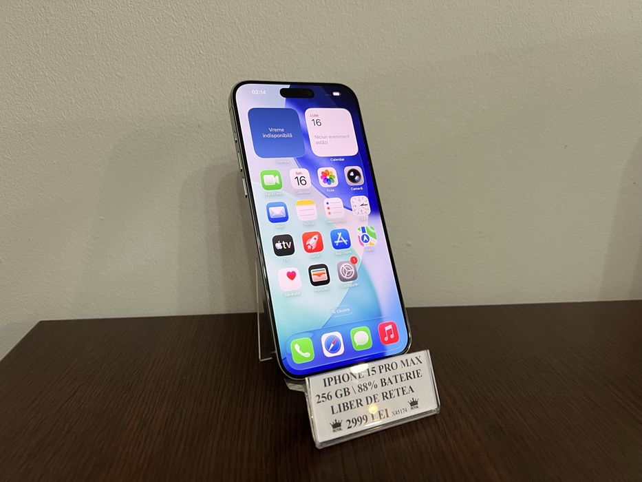 Amanet Royal CB : iPhone 15 Pro Max  256GB