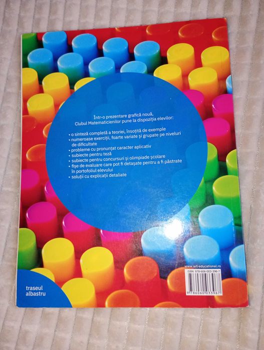Culegere Matematică clasa 7 – Semestrul II, nouă, nefolosită