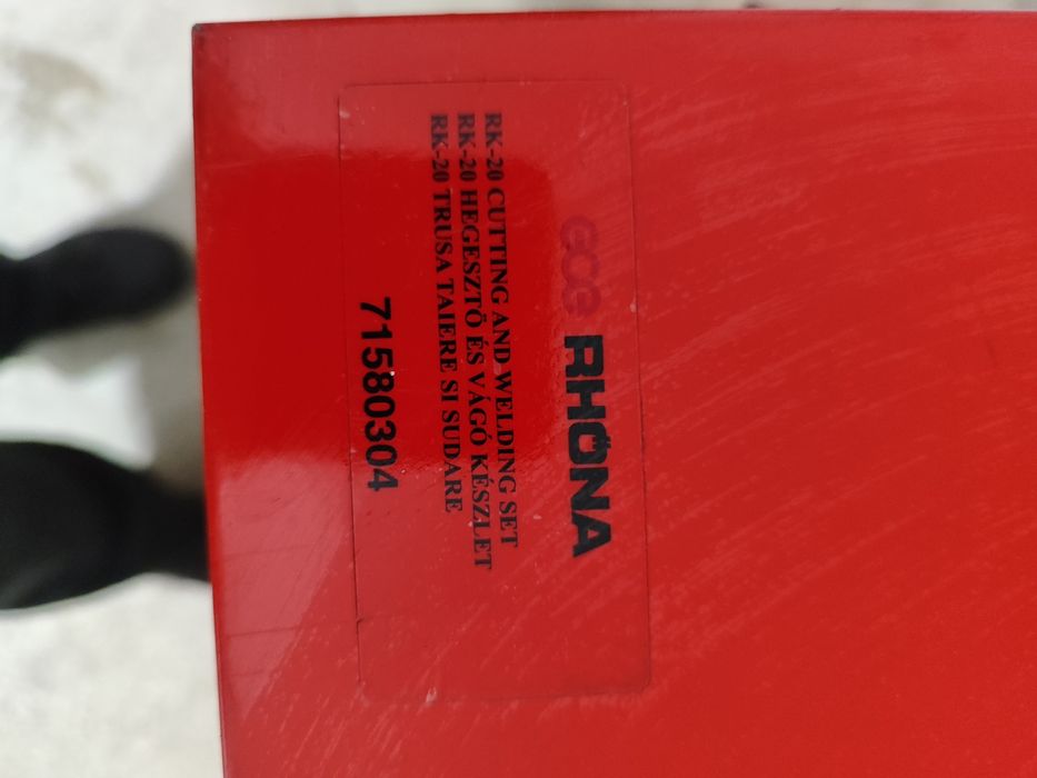 Vând trusă sudură tăiere Rhoma RK 20N