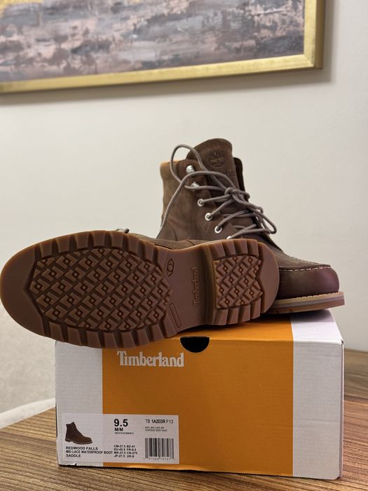 кожаные ботинки Timberland