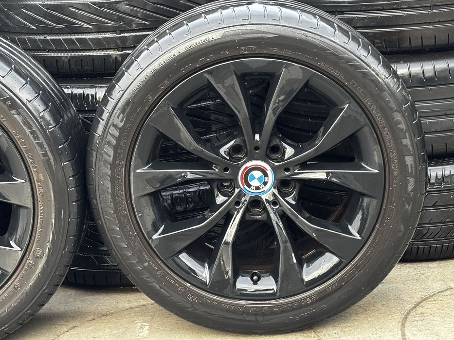 Jante Bmw style Styling 318 (V-Spoke) X1 X3 E36 E46 E90 E87 F20 F30 Black cod 6789141