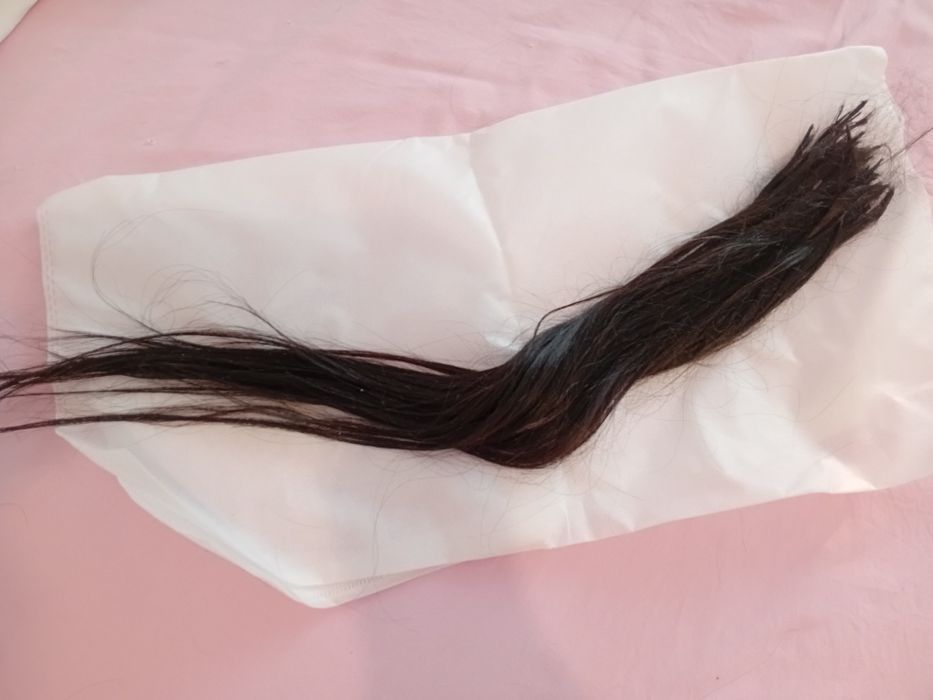 Волосы натуральные для наращивания 45см