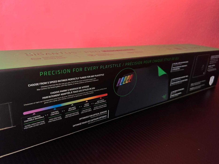 Mouse pad gaming Razer Gigantus V2 Pro, Large, NOU/SIGILAT