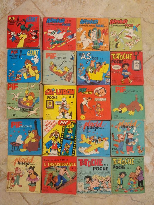 Lot 20 benzi desenate anii '60 PIF