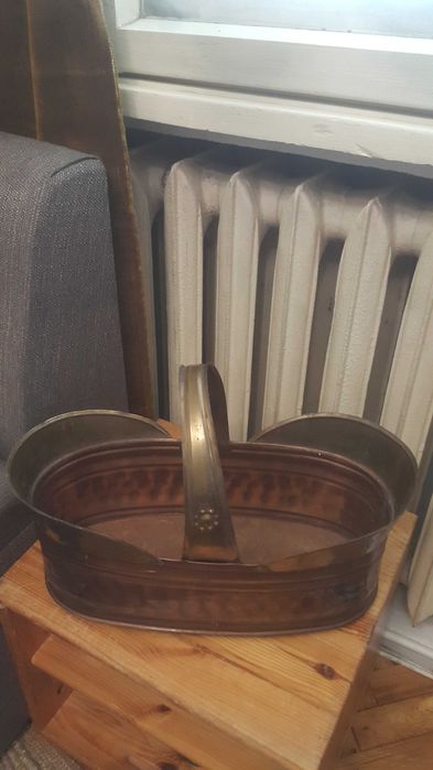 Медна кошница/цветарник