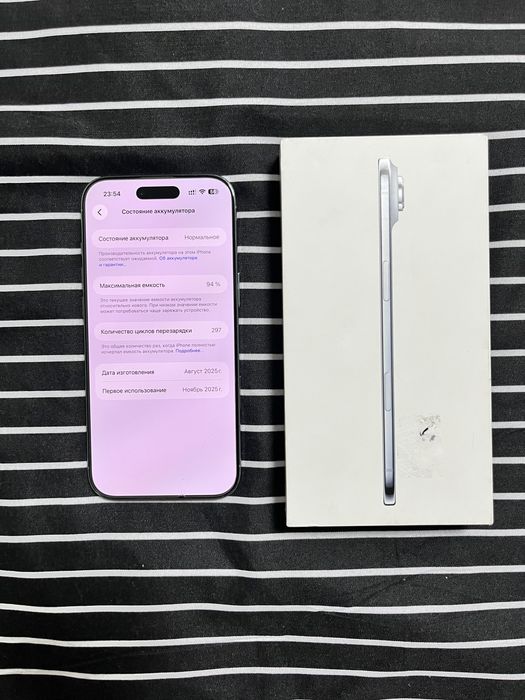 iPhone air 256gb белый цвет