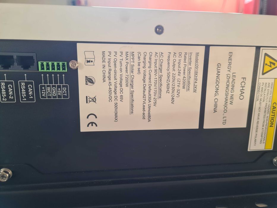 Solar Inverter 24V 4.2kw