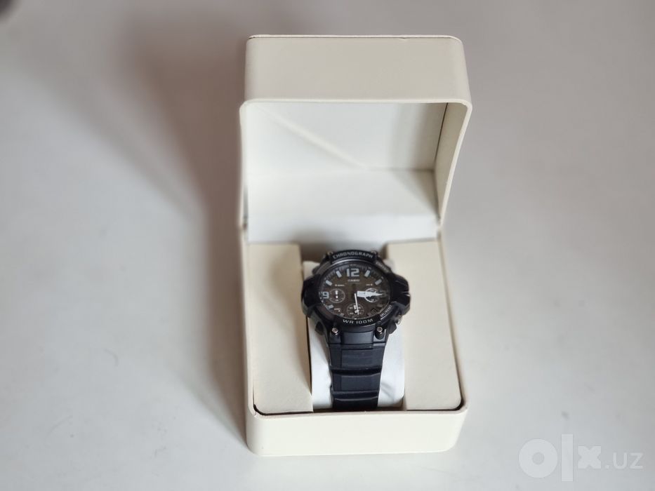 CASIO MCW100H    часы хронограф WR100M