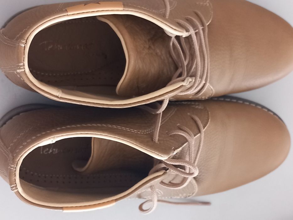 Дамски боти /кларкове/ от естествена кожа