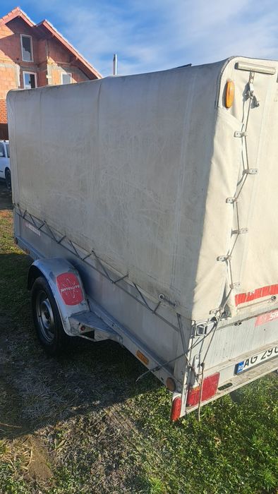 Remorca cu prelata 1000kg