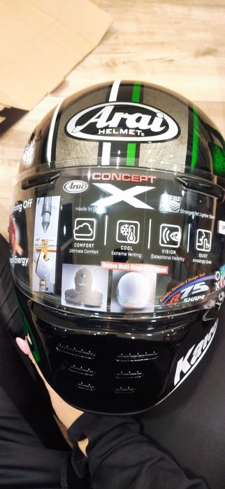 Arai concept X Kawasaki limited edition 426/500
