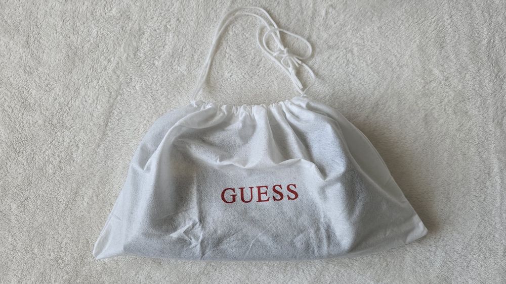 Poseta Guess Logo Gri