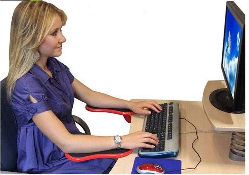 Подлакътник за бюро, офис стол или офис маса, подлакът, подложка ръка