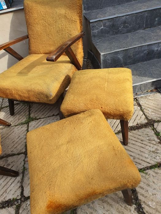 Ретро кресла и табуретки