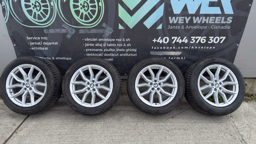 Jante Bmw X5 G05 X6 G06 265 50 19 iarna Hankook X Drive