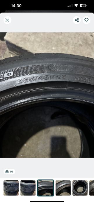 255 45 20 Bridgestone vara dot 2023