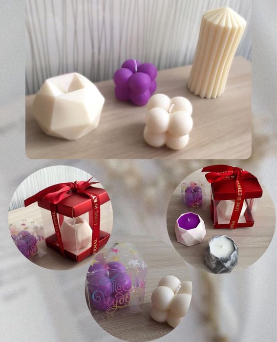 Декор для дома, гипсовые изделия, свечи