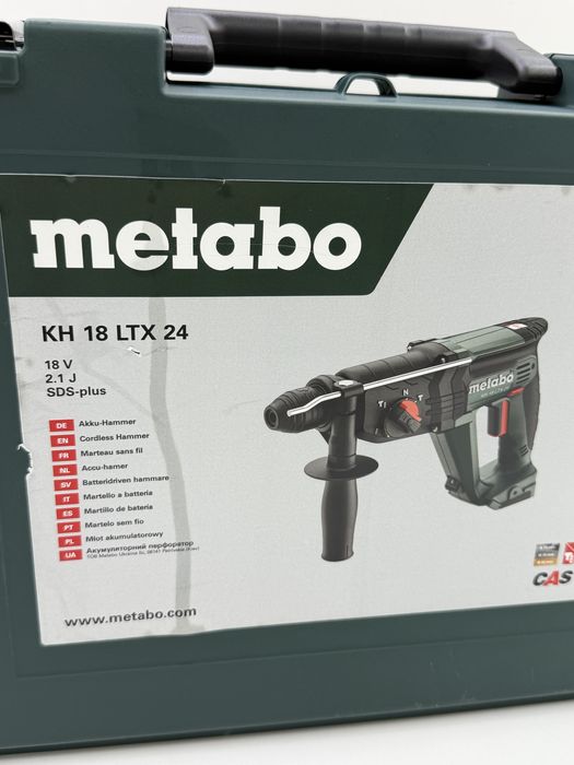 Ciocan rotopercutor Metabo KH 18 LTX 24 SDS Plus 18V 2.1J Nou
