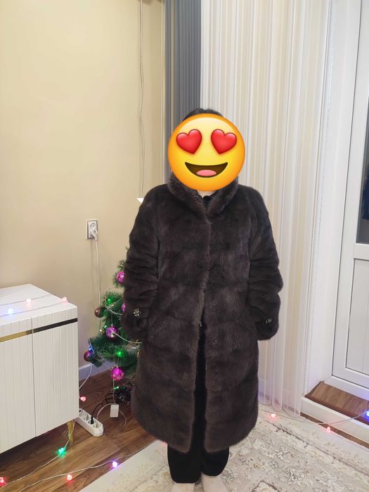 шуба.норковая рр46-48 б/у