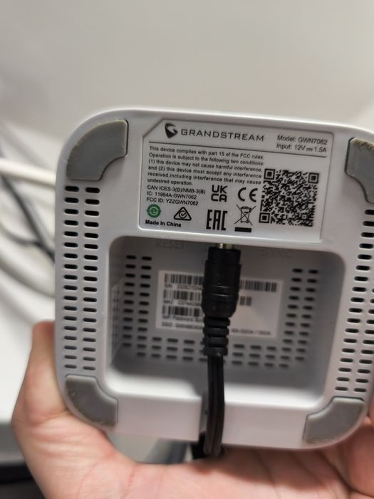 Router wireless GWN7062, AX1800, Dual-Band, Wi-Fi 6, 2x2 MIMO,